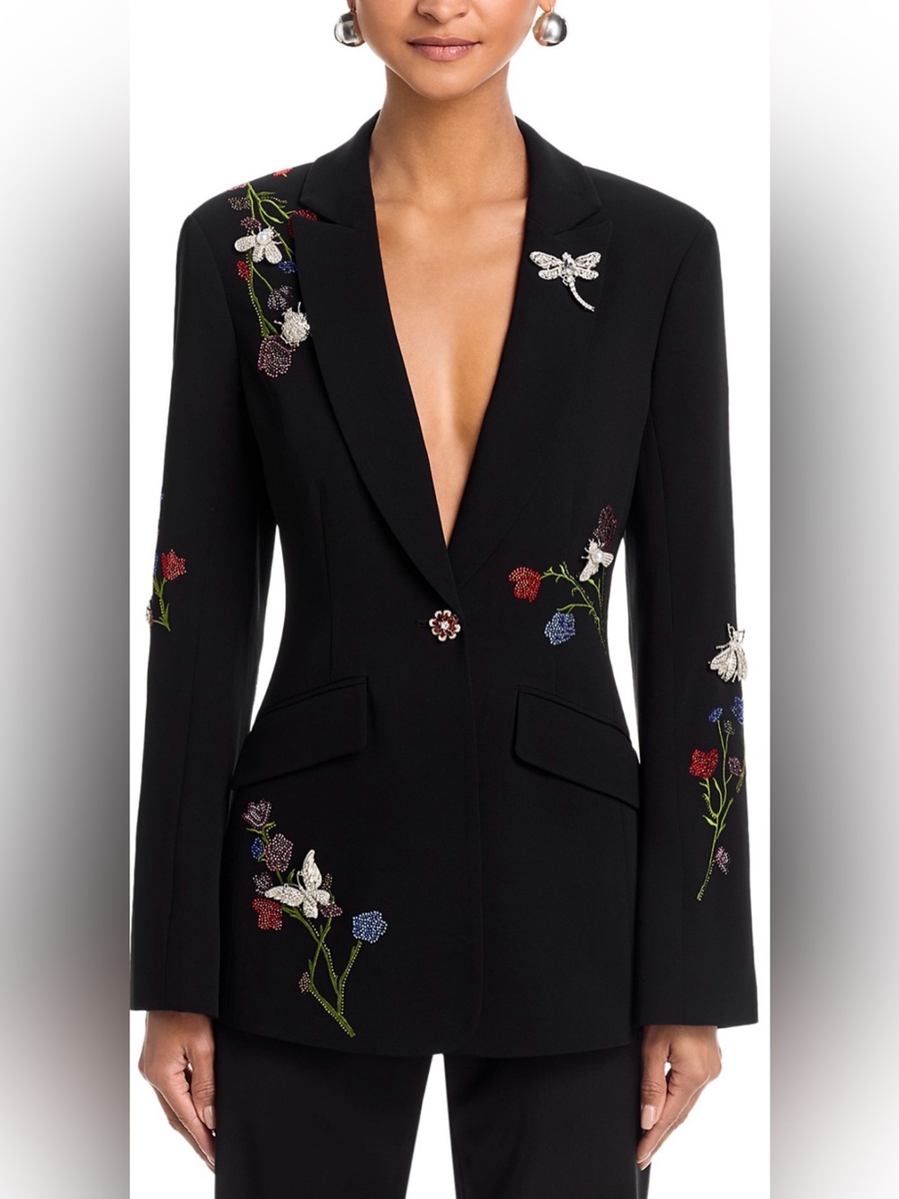 Cinq a Sept Whispering Vines Blazer - Picture 3 of 10